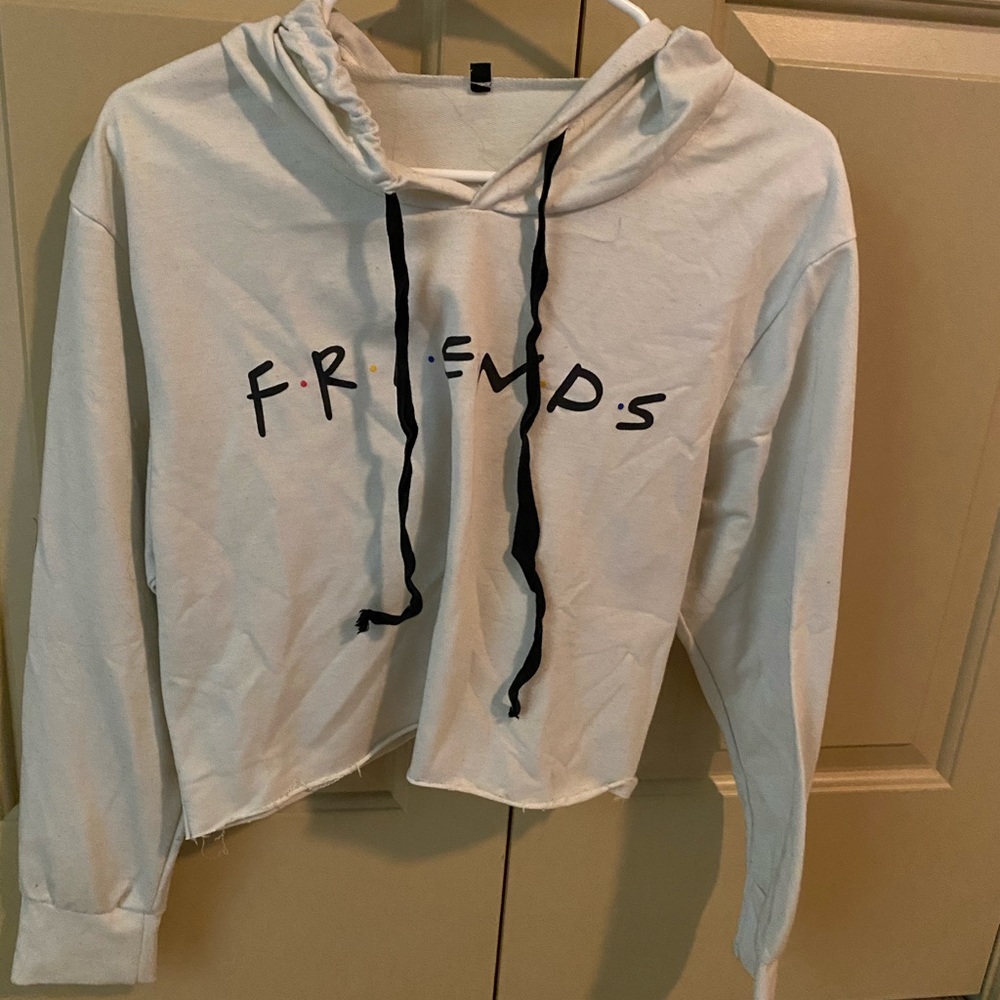 FRIENDS Crop Hoodie